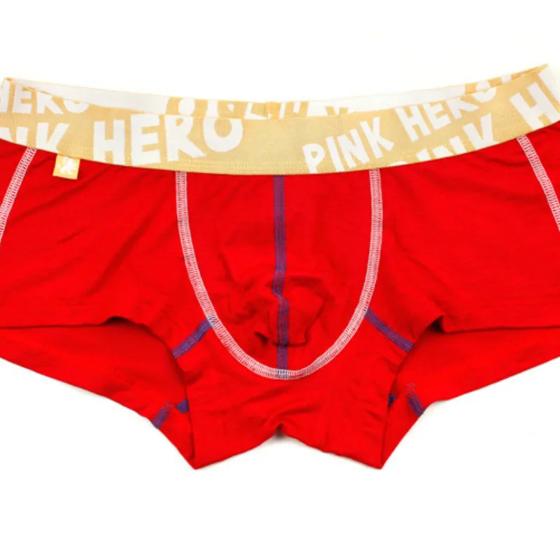 Сексуальные мужские хлопковые боксеры шорты мужское Брендовое нижнее белье 5