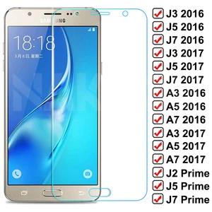 9D Protective Glass For Samsung Galaxy S7 A3 A5 A7 J3 J5 J7 2016 2017 J2 J4 J7 Core J5 Prime Tempere in USA (United States)