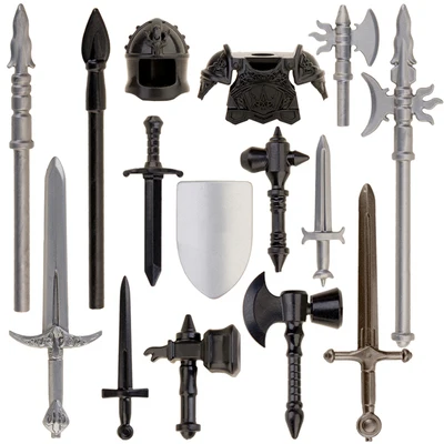 

NEW 21pcs/lot Medieval Knights Crusader Rome Commander Soldiers Group toys figure building block
