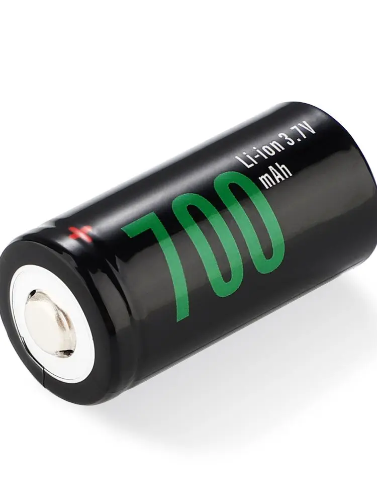 Soshine RCR123/16340 3 7 V 700mAh литий-ионная аккумуляторная батарея с зарядным устройством