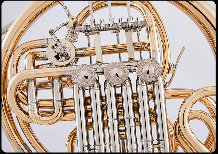 Новинка красивый музыкальный инструмент Bach 4 клавиши Bb/F двойная французская