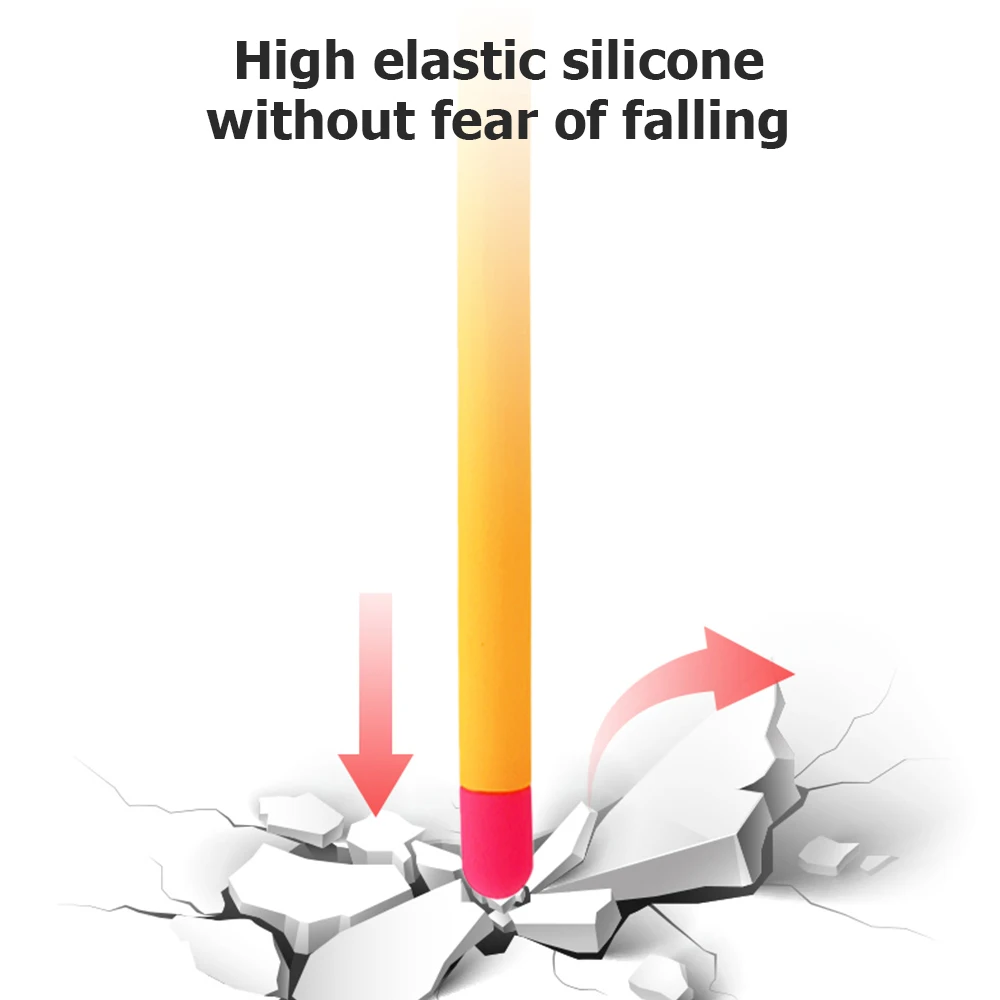 

Soft Silicone Apple Pencil 2 Case For iPad Tablet Touch Pen Stylus Protective Sleeve Cover For apple iPad Pencil 2 Accessories