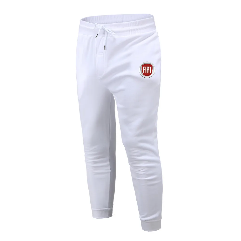 

Мужские модные повседневные спортивные брюки FIAT с принтом, повседневные леггинсы для бега и фитнеса, мужские AD16