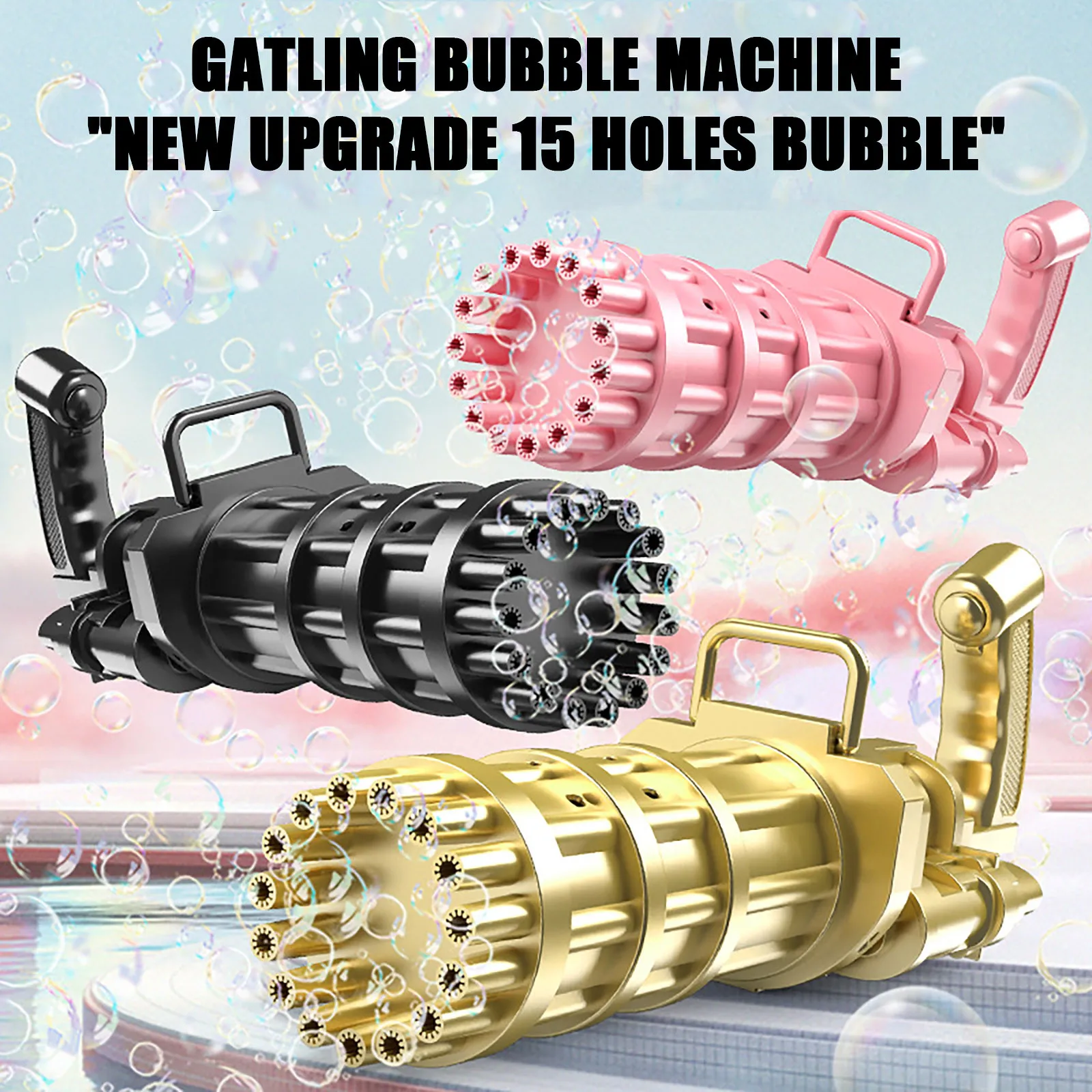 Электрическая пузырчатая машина с пятнадцатью отверстиями огромная