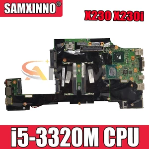 akemy for lenovo thinkpad x230 x230i motherboard mainboard i5 i5 3320m cpu fru 04x4501 04x1401 04w3712 04w6686 test free global shipping