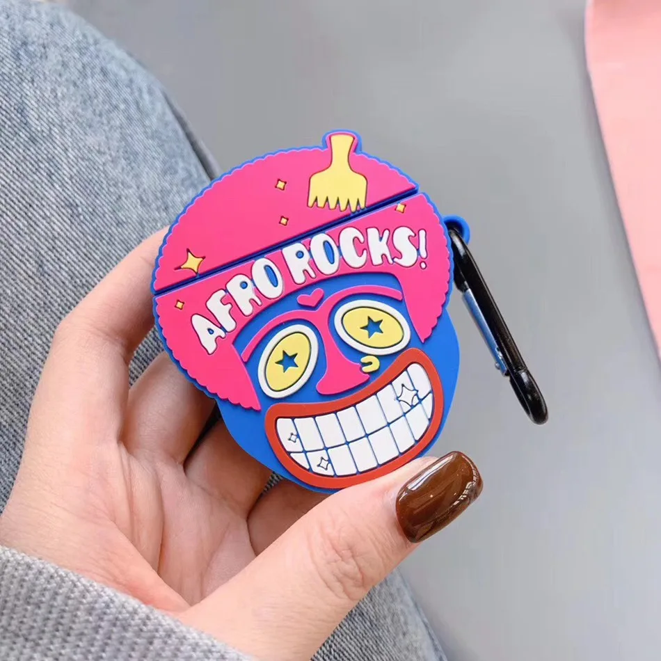 437 C Роскошный чехол для Airpods 2 чехол силиконовый защитный чехол для Airpod Apple беспроводные наушники для Air Pods аксессуары брелок сумка - Цвет: 437 C