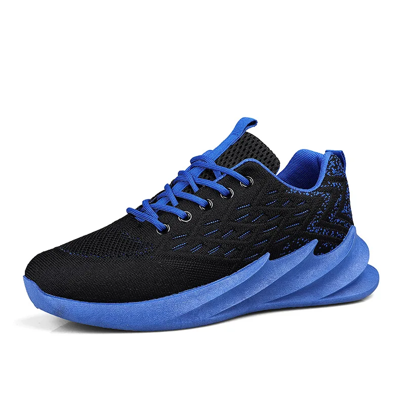 

New Fashion Blade Running Shoes Men Outdoor Training Shoes Non-slip Light Shock Absorber Breathable Sports Shoes Zapatos KH067X