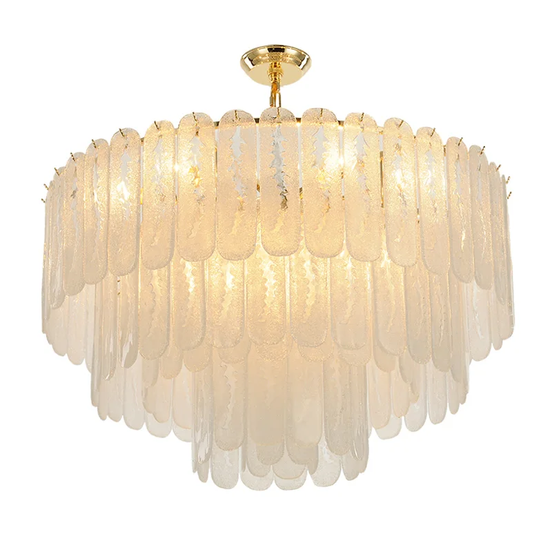 Новинка 2020 стеклянная светодиодсветильник люстра товары для столовой подвесные