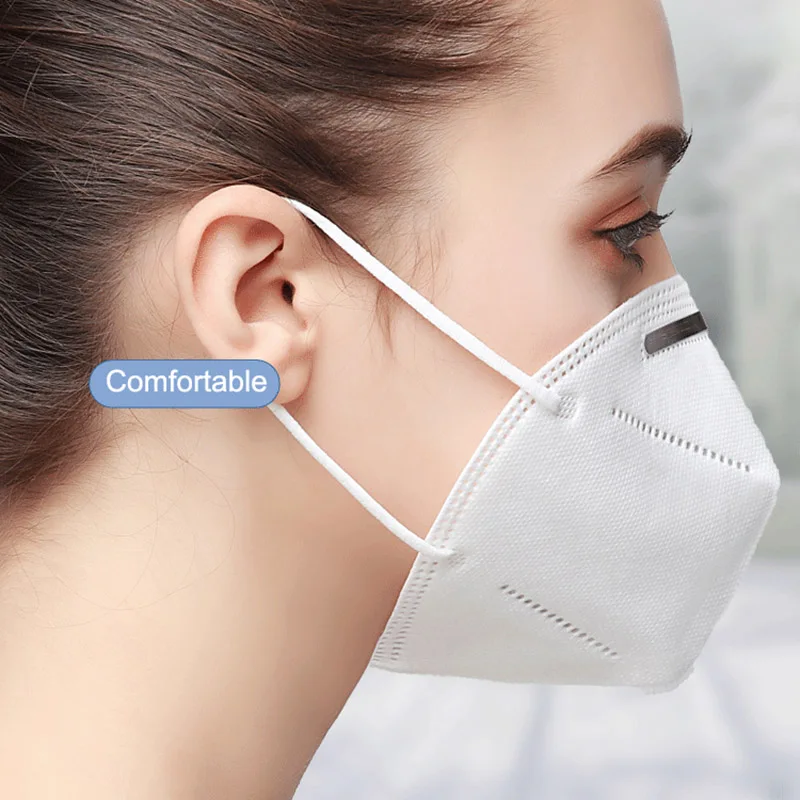 

10 PCS KN95 Masks Ffp2 Face Masks Adult PM2.5 5-Layers Masks Masks Breathable Anti-dust Mask Kn95 Mascarillas Facial Respirator