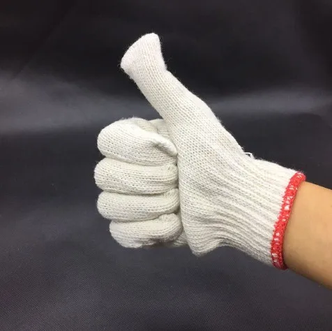 24 пар/упак. пар увеличивают длину 900 износостойкие и прочная пряжа перчатки