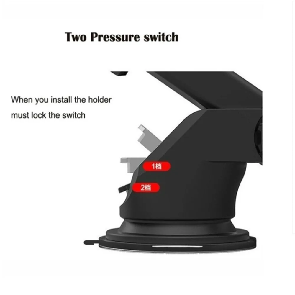 Универсальный автомобильный держатель для телефона на присоске автомобильная