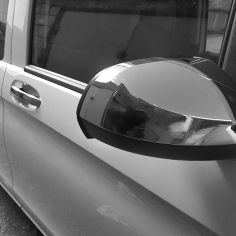 Car Styling Door Rearview Mirror Cover Overlay 2014-2018 for Mercedes Benz Vito W447 Accessories | Автомобили и мотоциклы