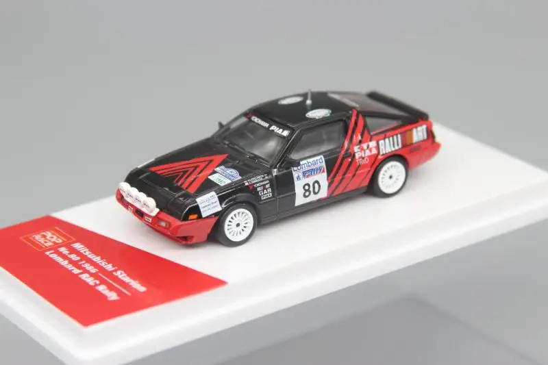 

Модель гоночного автомобиля Pop Race 1:64 Starion 1986 дер-кард ралли #80