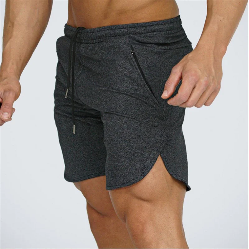 

2020 Top Quality Men Casual Brand Gyms Fitness Shorts Men Professional Bodybuilding Short Pants size M-XXL