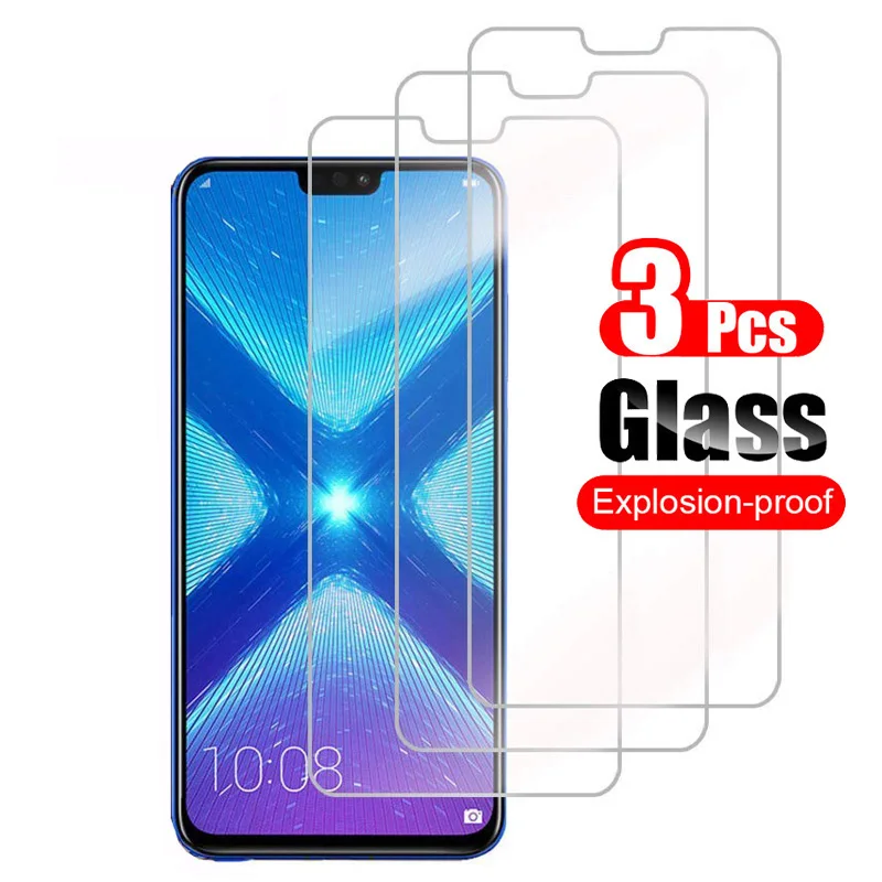Защитное стекло для Huawei Honor 8X/8A Pro/8C/8S пленка из закаленного стекла 3 шт. | Мобильные