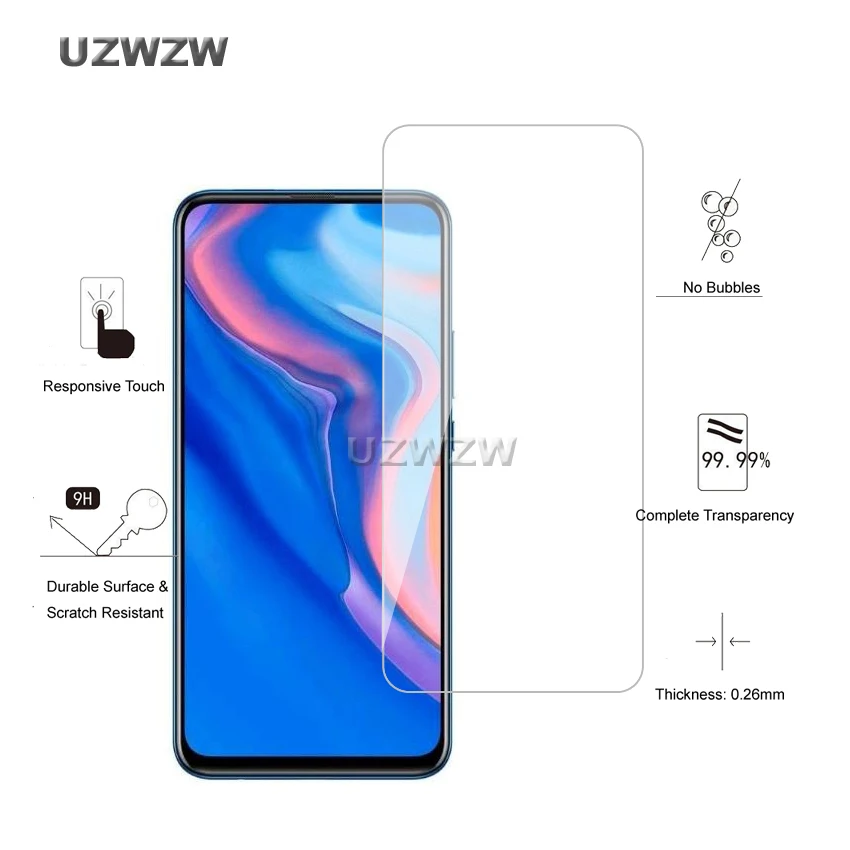 2 шт для huawei P Smart Z Premium 2.5D 0,26 мм Закаленное стекло-экран протектор для huawei P Smart Z Защитная стеклянная пленка