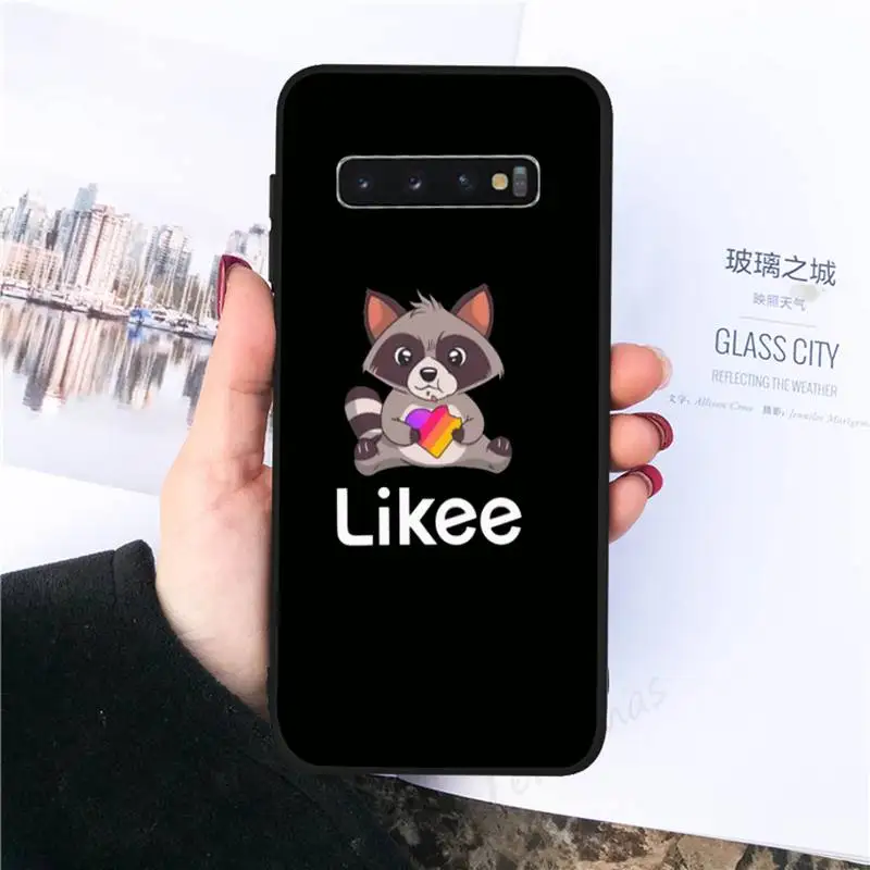

fashion Likee cat bear love heart Phone Case For Samsung galaxy S 8 9 10 20 21 30 A 30 50 51 70 note 10 plus Ultra 5g