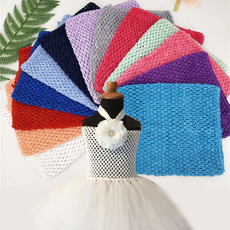 9/6 дюймовый вязаный крючком топ с юбкой пачкой бюстье запахом на груди женская