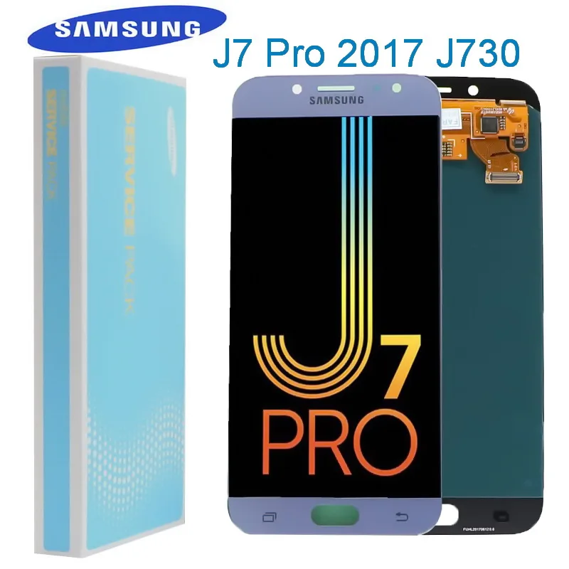 

Original AMOLED J7 LCD Display For Samsung Galaxy J7Pro 2017 J730 J730F SM-J730F/DS lcd Display Touch Screen Digitizer Assembly