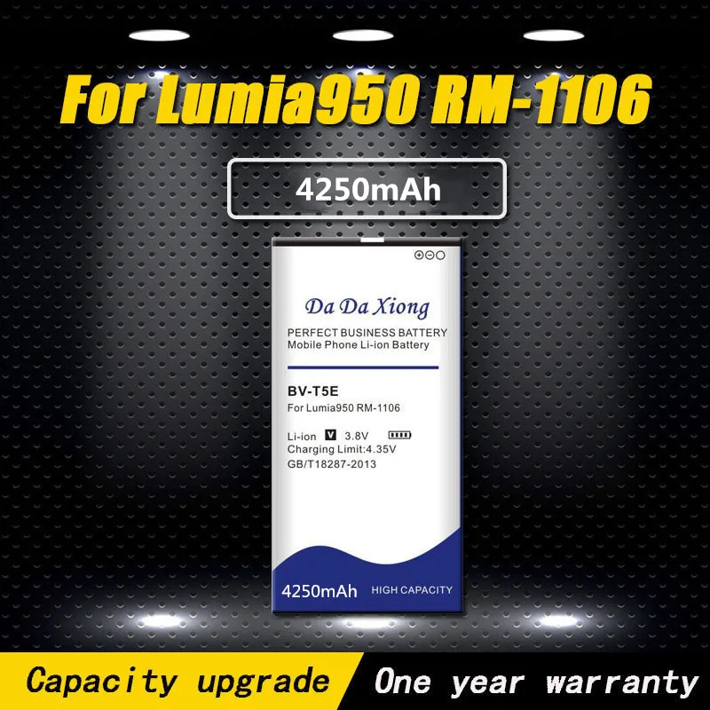 2020 100% оригинальный BV T5E / BVT5E телефон внутренней Батарея для Nokia Microsoft Lumia 950 RM 1106 1104