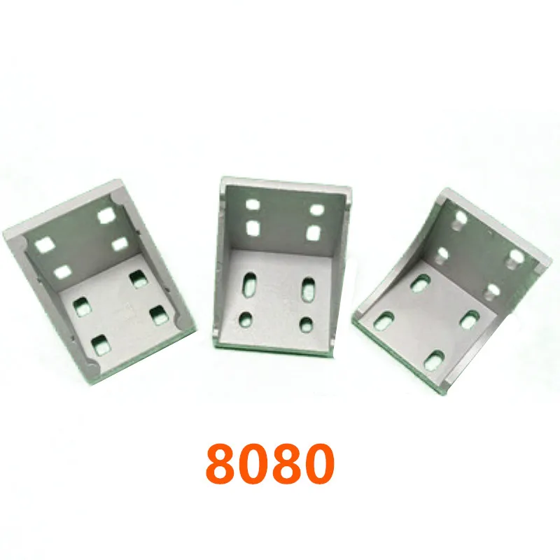 Угловой Кронштейн 8080 европейский стандартный алюминий 90 градусов угловой