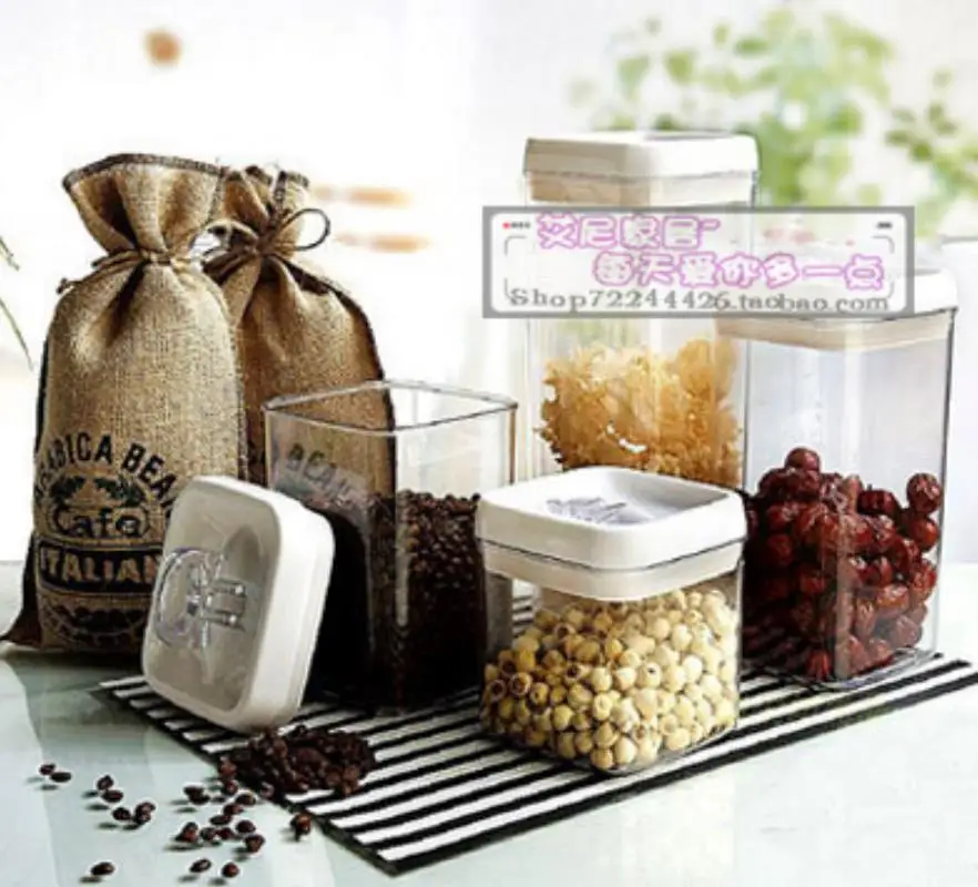 Кухонный холодильник лапша коробка рисованная контейнер для крупы крышка