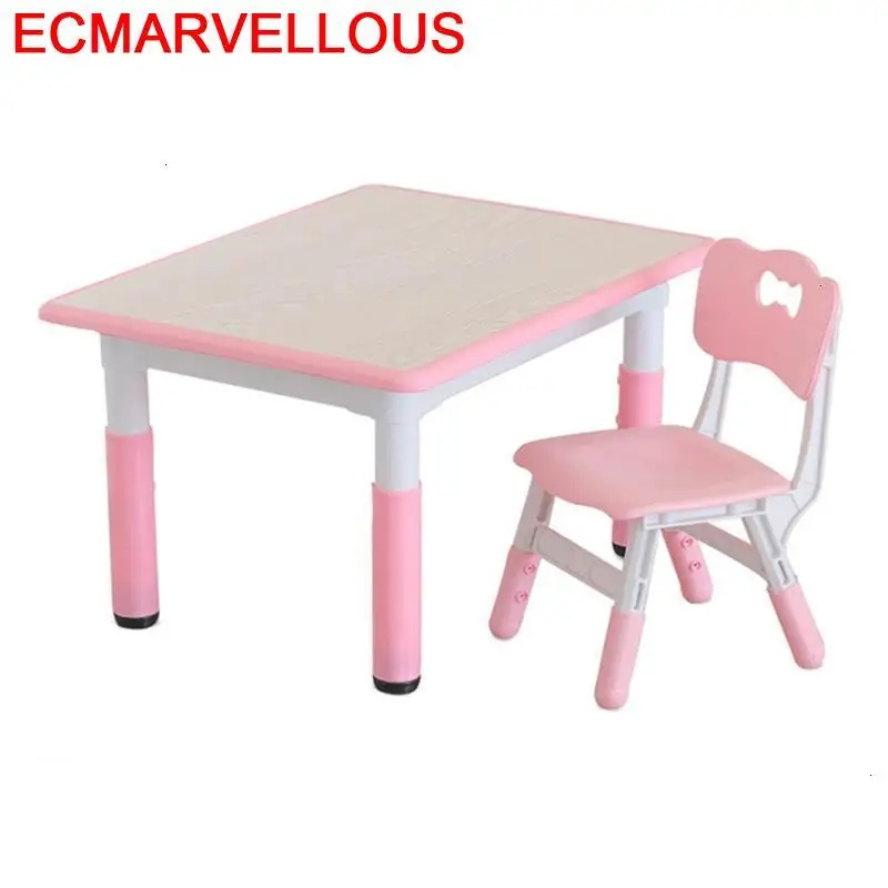 Scrivania играть Y Silla стол De Estudio Tavolino Bambini детского сада Меса Infantil Kinder кабинет для