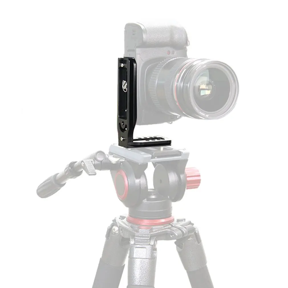 L Type Bracket Vertical Quick Release Tripod Plate Grip Handle for Canon EOS R EOSR Camera Ball Head L-Shaped | Электроника