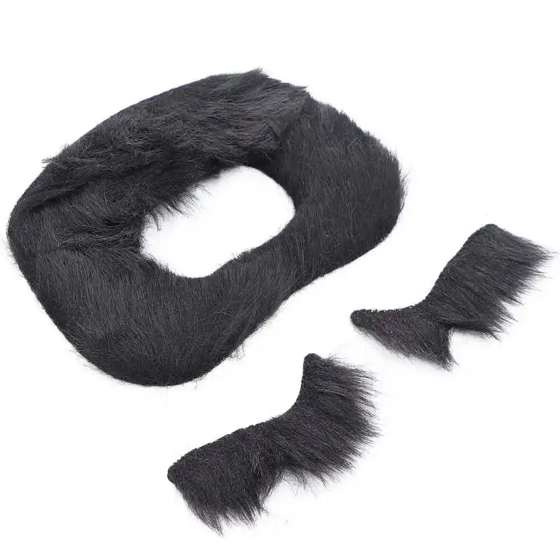 Мужской уход за бородой красивый костюм искусственная Борода Самоклеящиеся