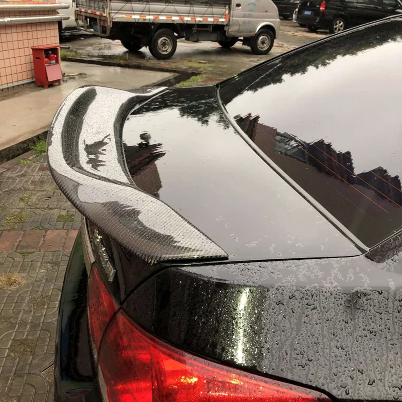 Для Chevrolet спойлер Cruze Высокое качество углеродного волокна/Материал FRP заднего крыла автомобиля для Chevrolet Cruze R стиль спойлер 2009