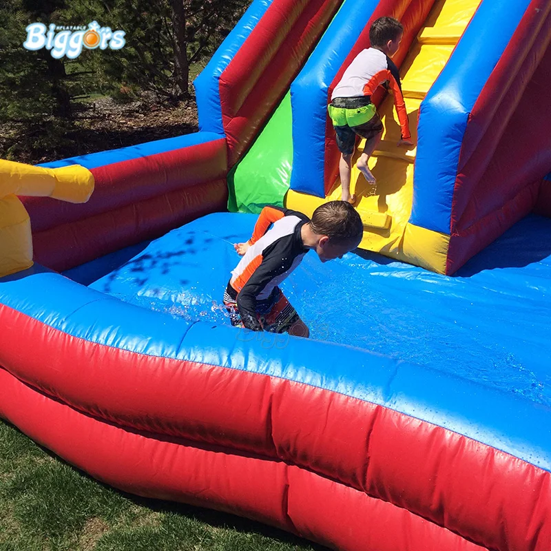

Large Slide Inflatable Water Slide Pool Slide PVC Commercial Use Slides