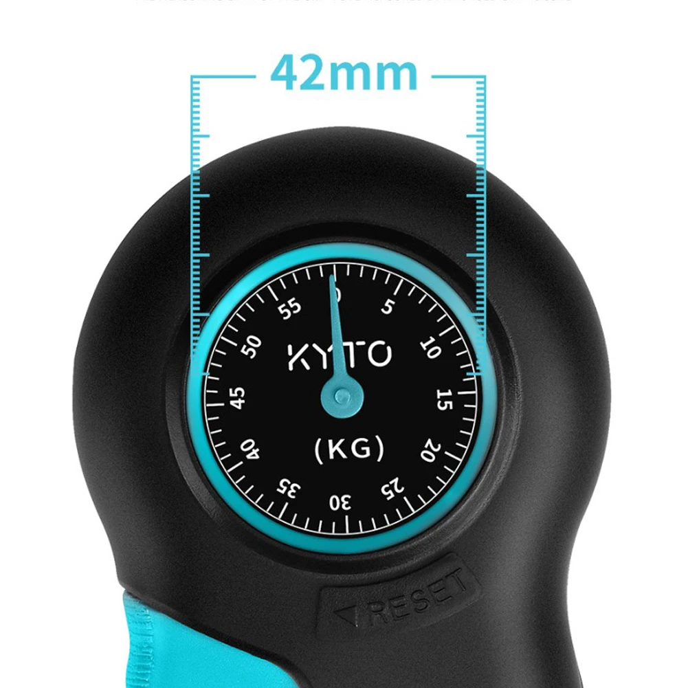 

Strength Trainer Handles Wrist Strengthener Hand Dynamometer Grip Power Strength Meter Hand Force Power 121lb / 55kg