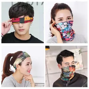 Уличный многофункциональный шарф-бандана, ветрозащитная бандана, повязка на голову, волшебный шарф для лица, бесшовный трубчатый шарф-кольцо