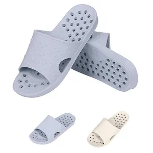 Женские шлепанцы, летние мужские сандалии для душа, быстросохнущие домашние Тапочки для ванной с мягкой подошвой, уличная пляжная обувь