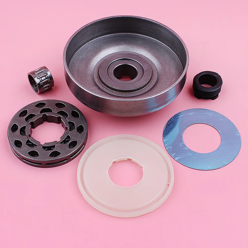 Сцепление барабан 3/8 10 зубцов звезда обода для пилы Husqvarna 66 266 268 272 защитный щит от пыли, шайба, зубчатая передача цепной пилы заменить деталь