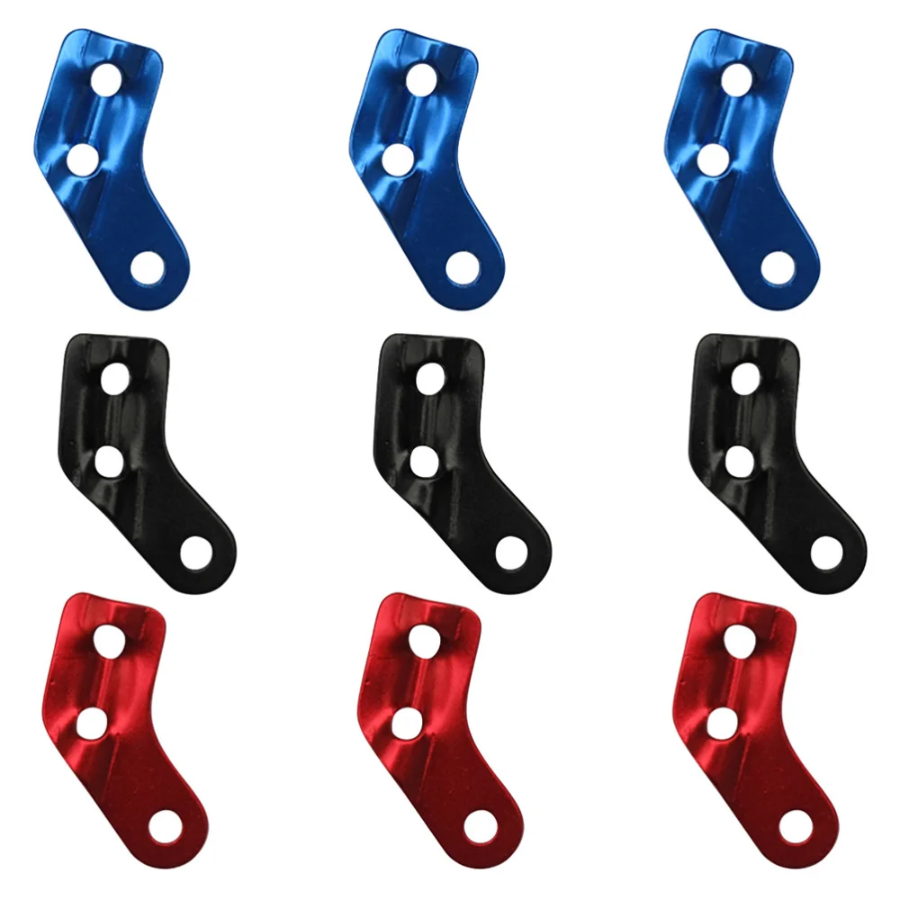 

9PCS 3-hole Umbrella Rope Buckle Tent Wind Rope Buckle Outside Camping Supplies