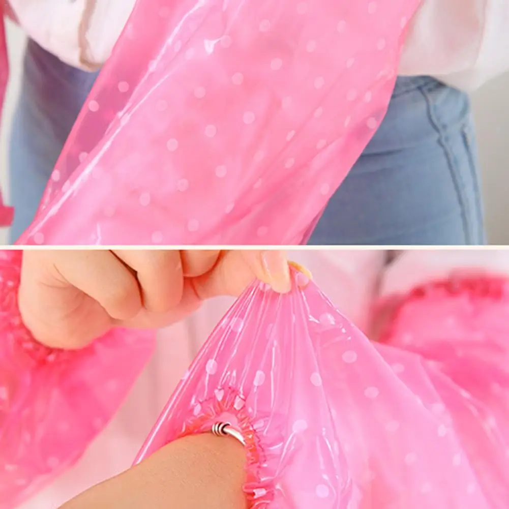 Transparent Acid Resistant Home PVC Simple Anti-Oil Waterproof Dots Kitchen Apron Random Color #EW | Aprons