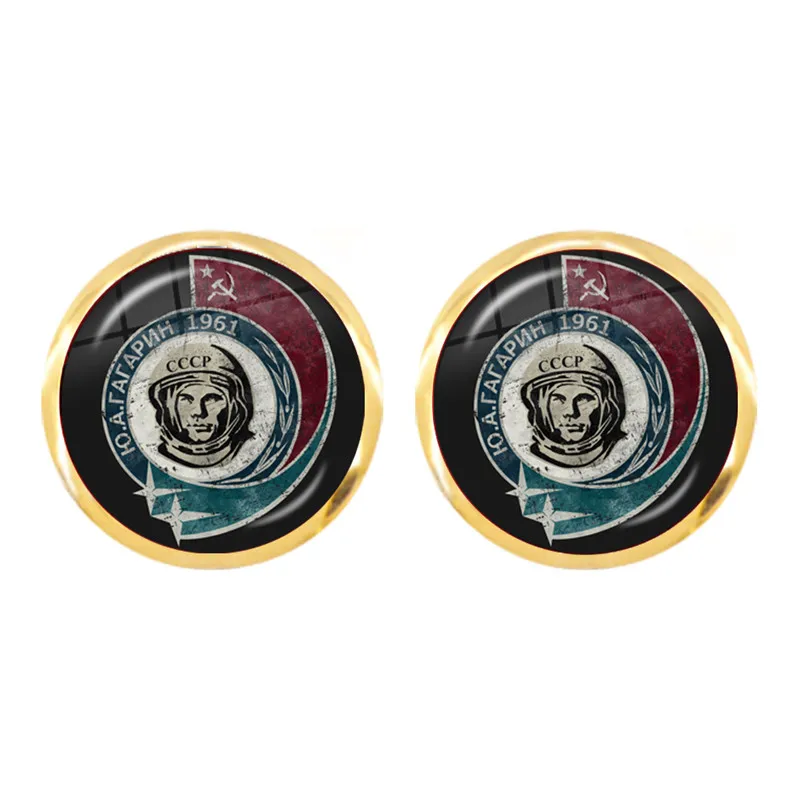 Винтажные советские значки СССР серп молот серьги-гвоздики Россия знак