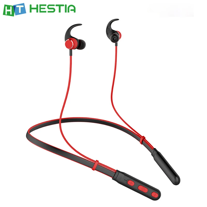 H01 Bluetooth наушники с воротником TWS Earhook спортивные Bloototh 5 0 Магнитная гарнитура