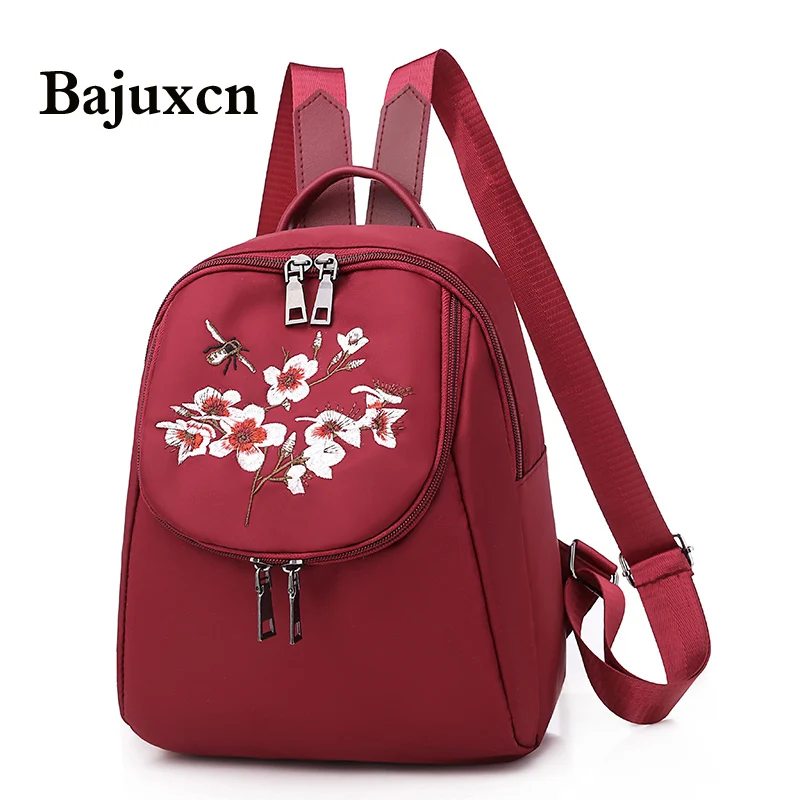 Роскошный рюкзак с вышивкой новинка 2020 весенний женский высокого качества
