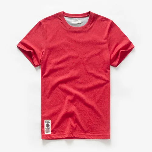 

Men's T-shirt cotton solid t shirt men causal o-neck basic tshirt male high quality classical tops soft t-shirt size: M-3XL