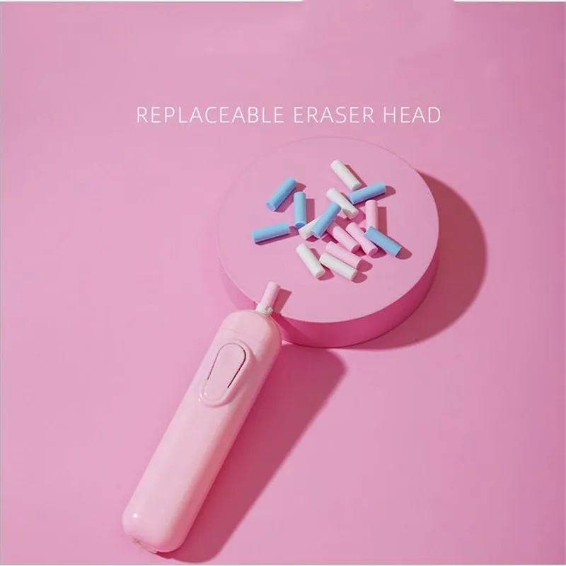 1 Набор мультяшных канцелярских принадлежностей Электрический ластик для детей