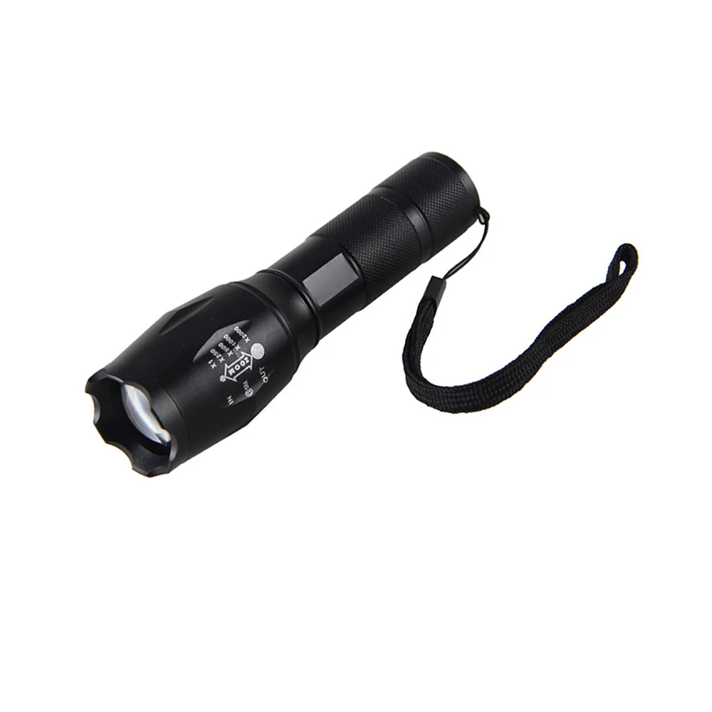 

Military Tactical Flashlight 1000 Lumens Zoomable Torch Power Bank Linternas Waterproof Defense Lamp Rechargeable Flashlights