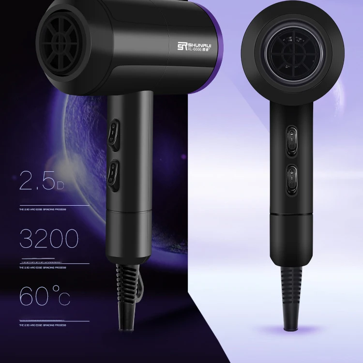 110 В/220 В Профессиональный портативный мини фен для волос Профессиональная щетка