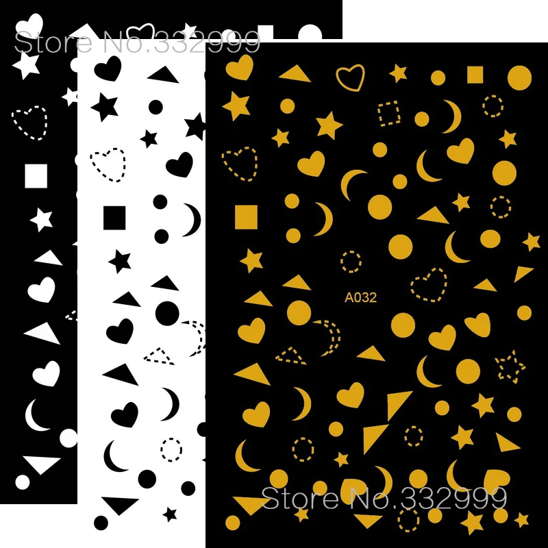 Милый большой цветок наклейка для дизайна ногтей маникюрный дизайн черная