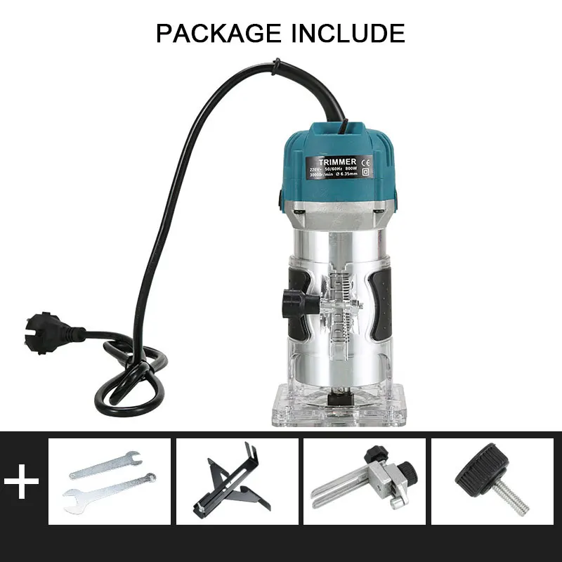 

220V Multi-function Electric Trimmer Wood Electric Trimmer Electric Hand Trimmer Edge Joiners Woodworking Tool Milling Machine