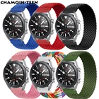 Браслет плетеный Соло для Huawei GT2 Pro, ремешок для Samsung Galaxy watch 3 46 мм 42 мм active 2 40 мм 44 мм Gear S3, 2022 мм