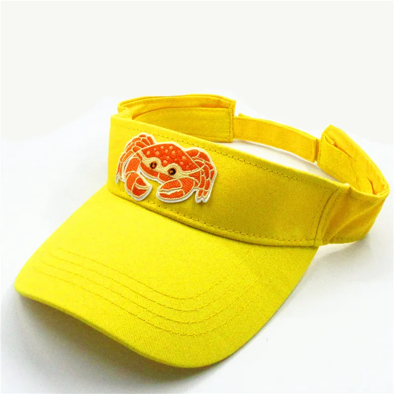 LDSLYJR Краб вышивка солнцезащитный козырек Бейсбол Кепки Регулируемый бейсболка