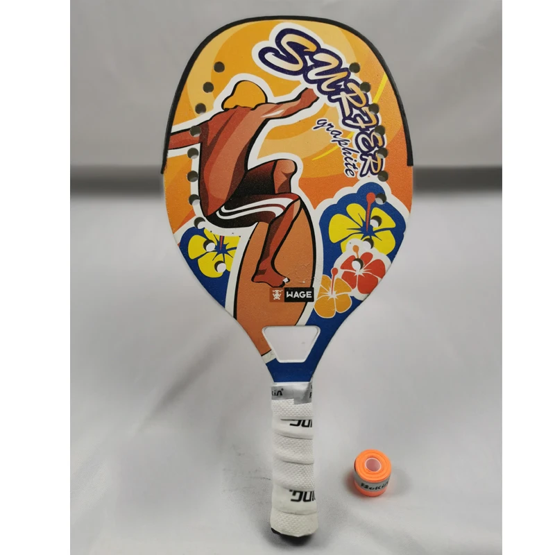 

Новинка взрослая Профессиональная полностью карбоновая пляжная ракетка для тенниса EVA Face Raqueta снаряжение «унисекс» rate-40