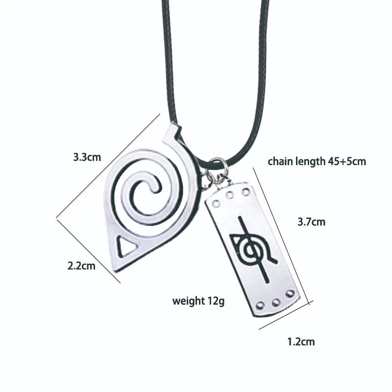 

Fashion Cartoon Necklace Gothic Hip Hop Men And Women Punk Anime Leather Rope Alloy Pendant Jewelry Accessory Gift 2020